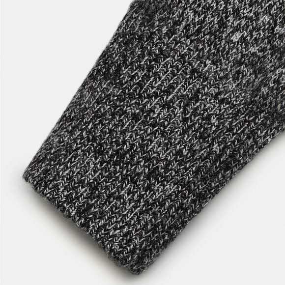 Zara 100% wool sweater gray - Picture 5 of 5